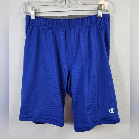 Champion Men's Navy Double Dry Compression Shorts, sz XL - Picture 1 of 8